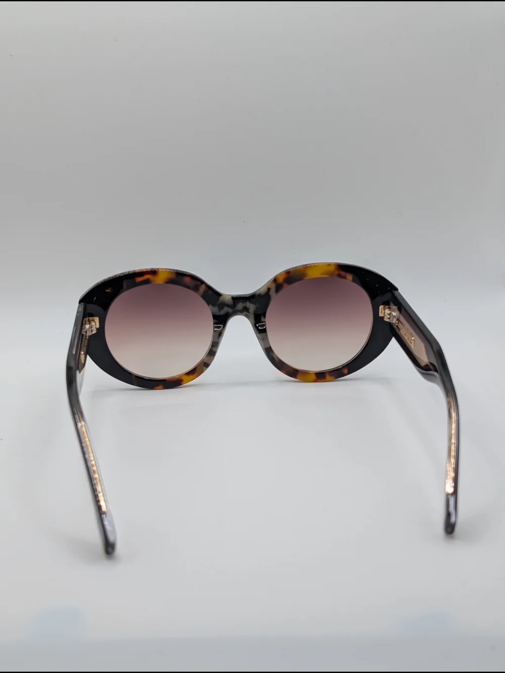 Marc Jacobs Havana MJ 1110/S Chunky Oval Sunglasses NIB